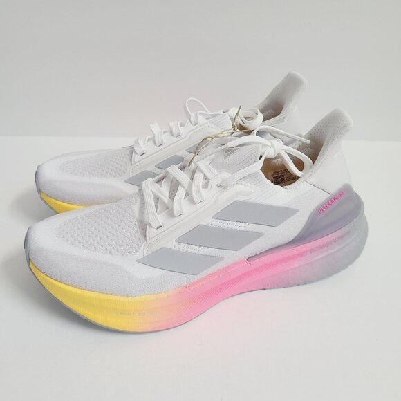 NEW Adidas Ultraboost 5X Running Shoes IH0636 Size 10.5 Cloud White main image 8